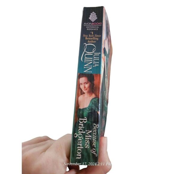 Because of Miss Bridgerton by Julia Quinn avon books isbn 9780062388148 - Picture 4 of 5